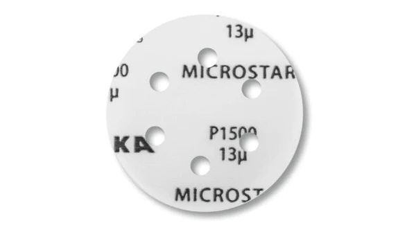 DISCHI MICROSTAR 77mm Grip P.800 senza fori Mirka Conf. 50 pz.