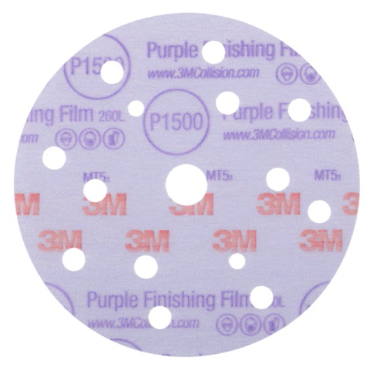 3M DS HOOKIT 260L  (VERSIONE PREMIUM) 150 MM 15 FORI P. 1500 Conf. 50 Pz