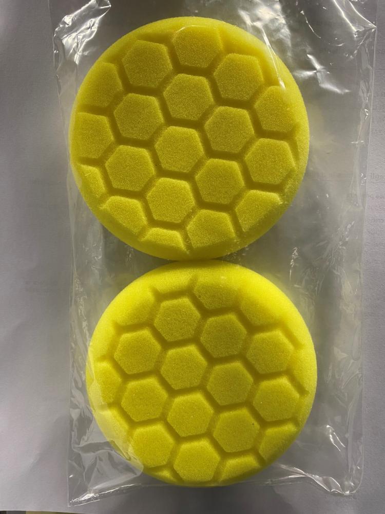 TAMPONI NIDO D'APE GIALLO Diam.100mm Velcro Diam.75 conf.2 NR.