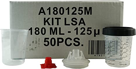 KIT LSA 180 ML. 125 micron  conf. 50 NR. Gelson